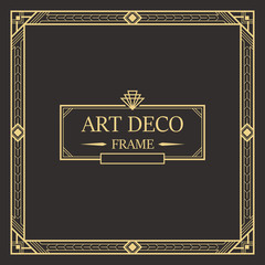 Art Deco Border07