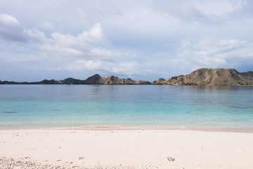 Beautiful beach in Flores, Indonesia