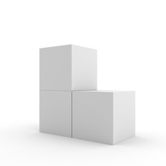 Simple Cube Stand For Product Visualization
