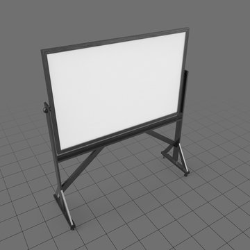 Freestanding whiteboard