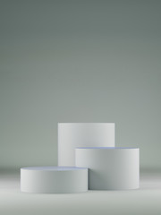 Tube Shape Product Display Stand