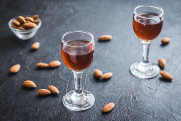 Amaretto liqueur