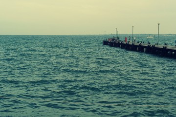 Obraz premium pier, dock, jetty