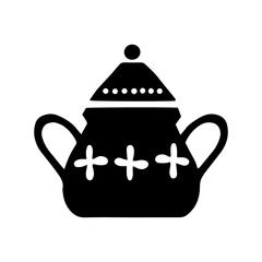 Vector hand drawn poster in the style of 