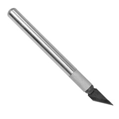 A scalpel, a knife for wood carving.