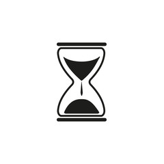 Sand time clock icon
