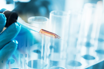 tube in labatory test for mediccal