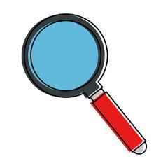 search magnifying glass icon vector illustration design
