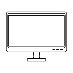 computer display isolated icon vector illustration design