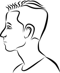 Mann Silhouette © Thomas