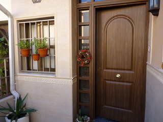 Porch with plants in Spain
