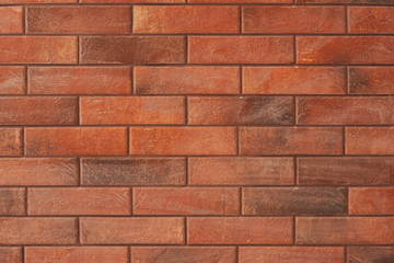 Red brick wall background