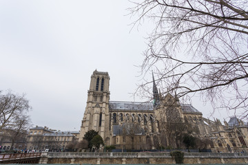 Paris under snow, March 1st 2018