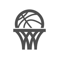 Basketball net icon