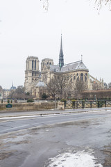 Paris under snow, March 1st 2018