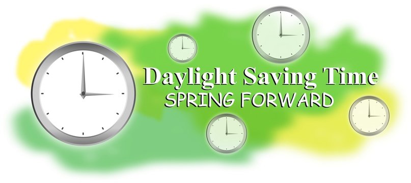 illustration of a Background for Daylight Saving Time