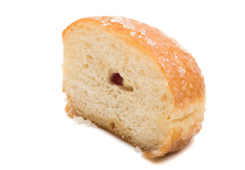 donuts with a stuffing isolated