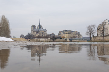 Paris under snow, March 1st 2018