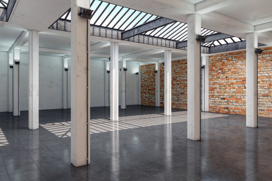 leerstehendes Bürogebäude - Lagerhalle - Bürofläche - Gewerbefläche - Immobilie - Loft