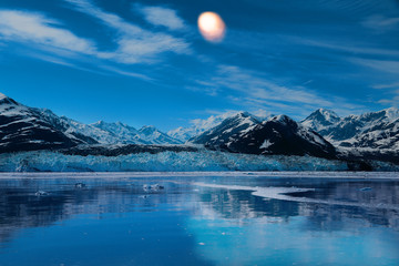 Snowy Mountains and Sea © itrefer