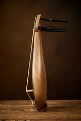 Traditional Greek and Turkish instrument politiki lyra klasik kemence