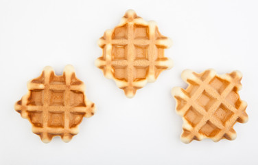 Biscuit cookies studio quality white background 