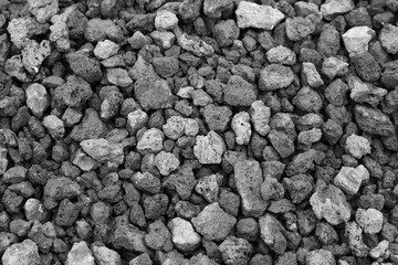Pebbles and stones 5 _ B&W