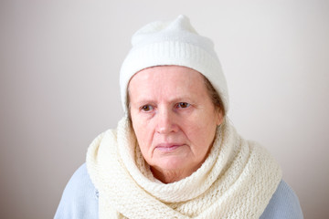 Portrait einer Seniorin