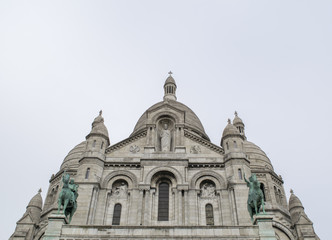 Fototapeta na wymiar Sacre Couer Cathedral Paris France