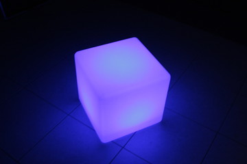 LED CUBE Blue