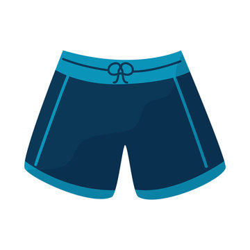 trunks bathing suit man icon image vector illustration design 