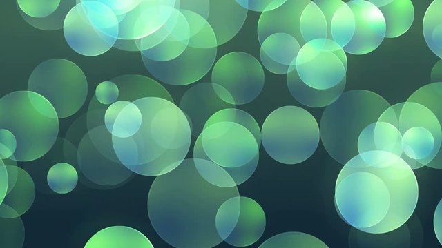 Circularity - 4k Stylish Bokeh-like Circles Video Background Loop
Bokeh-like circular shapes floating in nirvana, nicely shaded with green and blue tones. Peaceful and stylish.