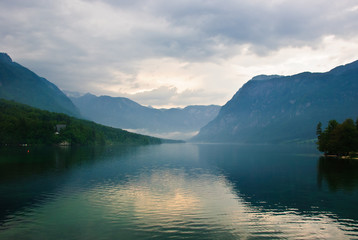 Naklejka premium Bohinj lake in Slovenia