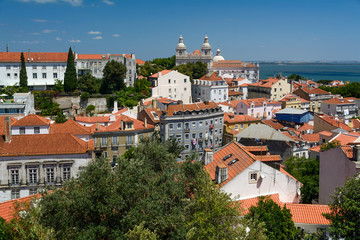 Obraz premium Alfama, the old town of Lisbon, Portugal