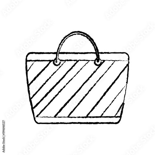Handbag Or Purse Icon Image Vector Illustration Design Black Sketch Handbag Or Purse Icon Image Vector Illustration Design Black Sketch Line