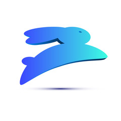 logo of an animal rabbit