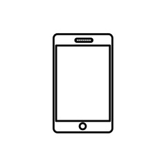 smartphone gadget icon image vector illustration design 