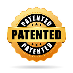 Patented gold vector seal