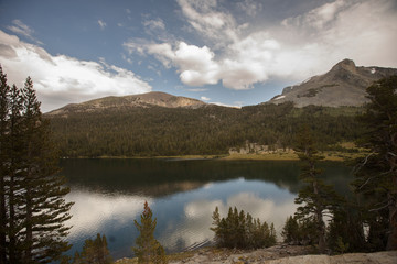 Lake,Lake Tahoe,Tahoe,American Nature,water,mountains,clouds,trees