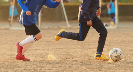 サッカー　フットボール © makieni