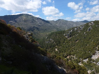 Fototapeta na wymiar Parque natural de las Sierras de Cazorla, Segura y Las Villas en Jaen (Andalucia,España)