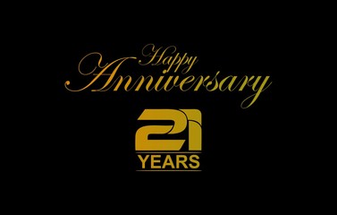 ANNIVERSARY 21 YEARS