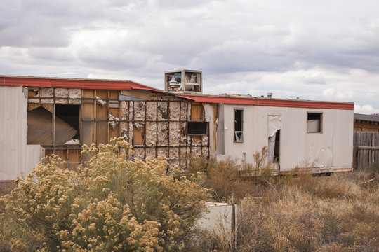 Abandoned Trailer Home