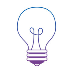 bulb light idea icon vector illustration design