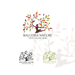 ballerina - logo template