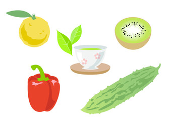 ビタミンCを多く含む食材