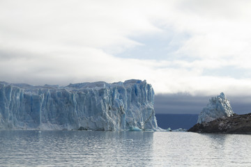 Fototapeta na wymiar Perito Moreno Glacier near El Calafate In Argentina.