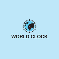 world clock logo
