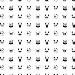 pattern icon panda © Sabavector