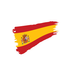 spain flag, vector illustration